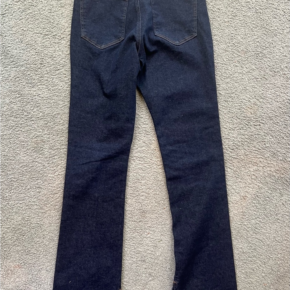 Express Women's Deep Indigo Boot Cut Jeans - Picture 2 of 5